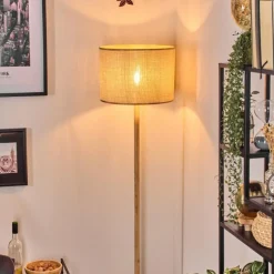 Luminaires Scandinaves-hofstein Sabadim Lampadaire Écru, 1 lumière