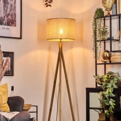 Luminaires Scandinaves-hofstein Sabadim Lampadaire Écru, 1 lumière