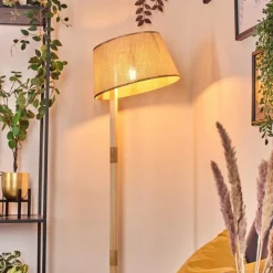 Luminaires Scandinaves-hofstein Sabadim Lampadaire Écru, 1 lumière