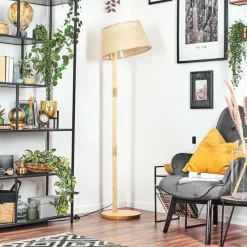 Luminaires Scandinaves-hofstein Sabadim Lampadaire Écru, 1 lumière