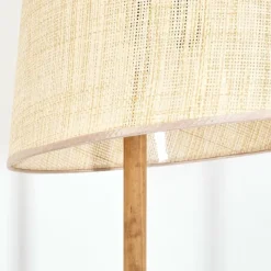 Lampes En Tissu-hofstein Sabadim Lampadaire Écru, 1 lumière