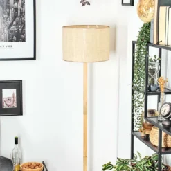 Luminaires Scandinaves-hofstein Sabadim Lampadaire Écru, 1 lumière