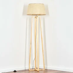 Luminaires Scandinaves-hofstein Sabadim Lampadaire Écru, 1 lumière