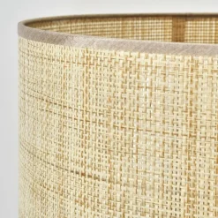 Luminaires Scandinaves-hofstein Sabadim Lampadaire Écru, Noir, 1 lumière