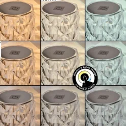 hofstein Salberget Lampe à poser LED Scintillant, Transparent, 1 lumière