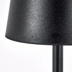 hofstein Salgadinho Lampe à poser LED Noir, 1 lumière