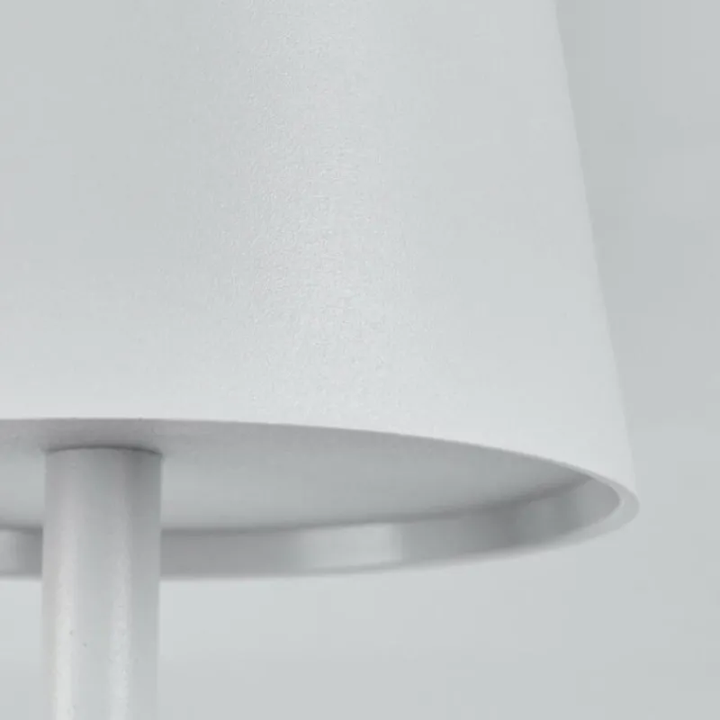 hofstein Salgadinho Lampe à poser LED Blanc, 1 lumière