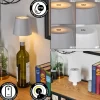 hofstein Salgadinho Lampe de table d'extérieur, Lampe à poser LED Blanc, 1 lumière