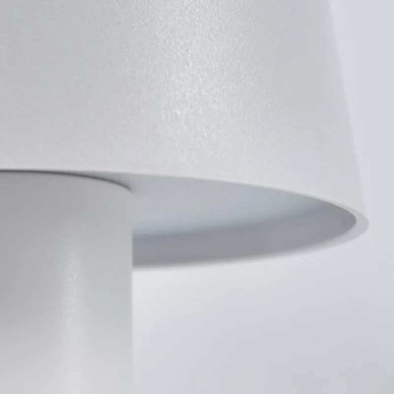 hofstein Salgadinho Lampe de table d'extérieur, Lampe à poser LED Blanc, 1 lumière