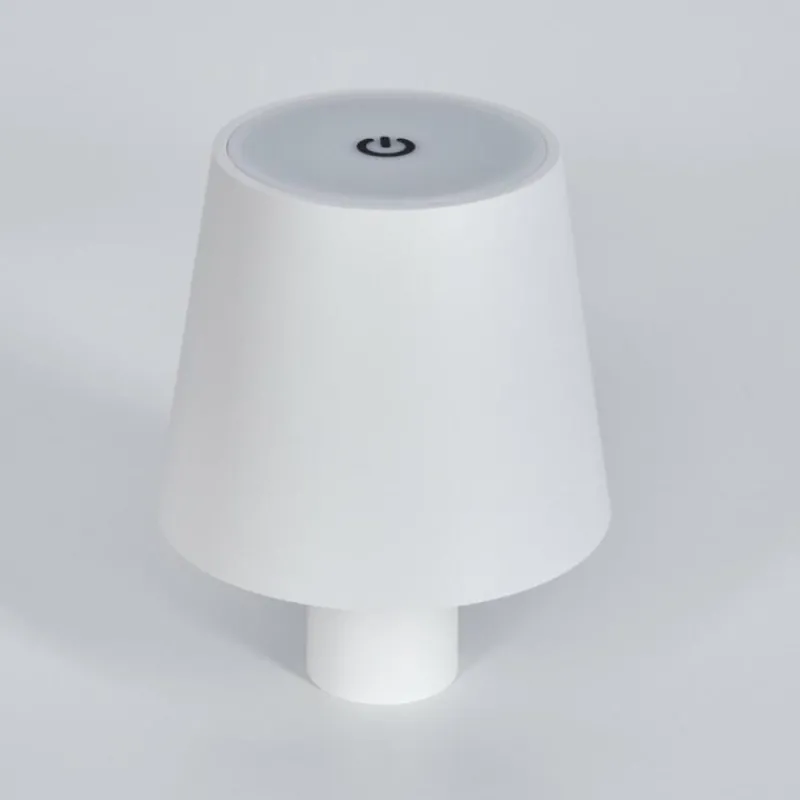 hofstein Salgadinho Lampe de table d'extérieur, Lampe à poser LED Blanc, 1 lumière