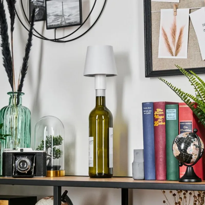 hofstein Salgadinho Lampe de table d'extérieur, Lampe à poser LED Blanc, 1 lumière