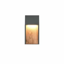 Lampes En Bois-Luminaires Trio SALMON Applique murale LED Bois clair, 1 lumière