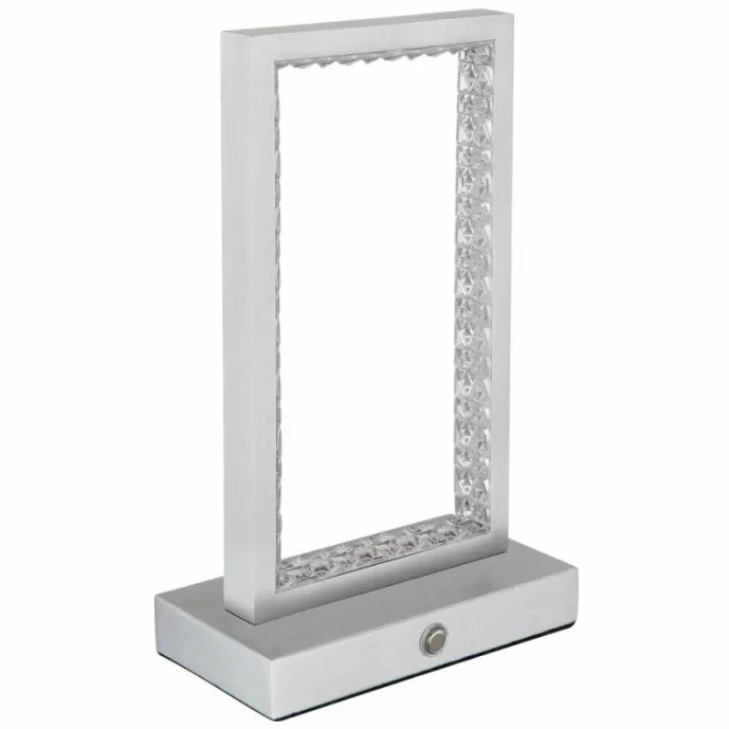 Luminaires Globo Lighting Samega Lampe à poser LED Gris, 1 lumière* Lampes À Poser