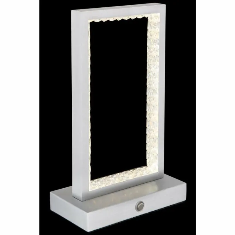 Luminaires Globo Lighting Samega Lampe à poser LED Gris, 1 lumière* Lampes À Poser