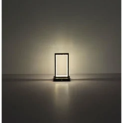 Luminaires Globo Lighting Samega Lampe à poser LED Noir, 1 lumière* Éclairage Led