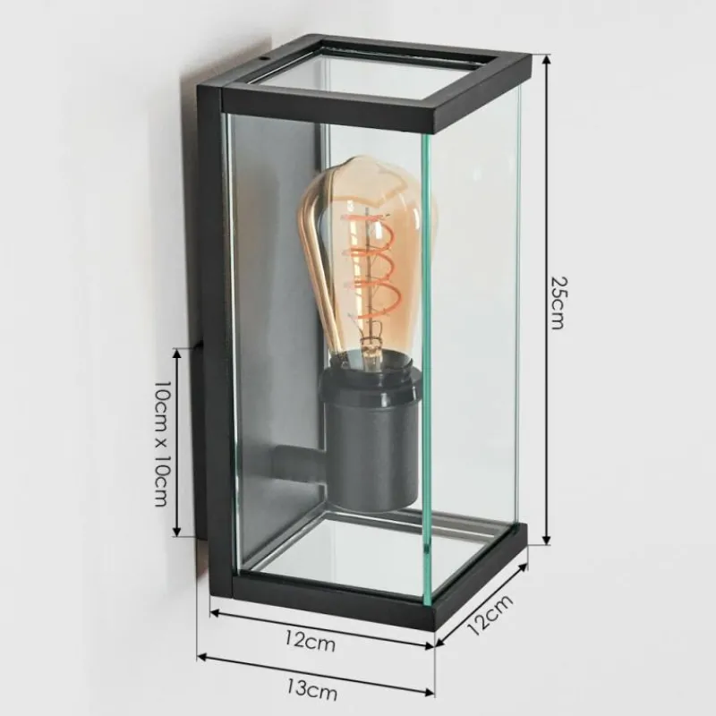 hofstein Sangbana Lampe murale d´extérieur Noir, 1 lumière