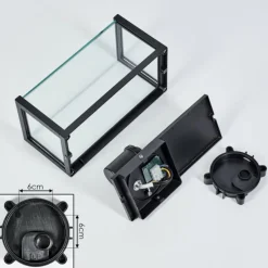 hofstein Sangbana Lampe murale d´extérieur Noir, 1 lumière