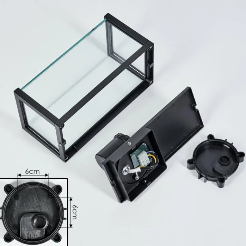 hofstein Sangbana Lampe murale d´extérieur Noir, 1 lumière