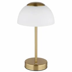 Luminaires Globo Lighting Sarima Lampe à poser LED Laiton, 1 lumière