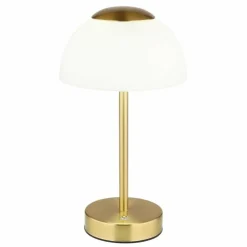 Luminaires Globo Lighting Sarima Lampe à poser LED Laiton, 1 lumière