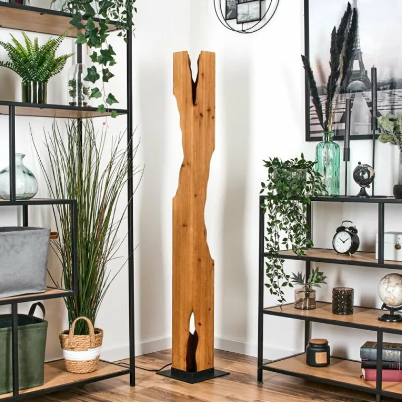 hofstein Sernadelo Lampadaire Noir, 4 lumières