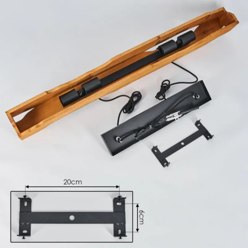 hofstein Sernadelo Suspension Noir, 4 lumières