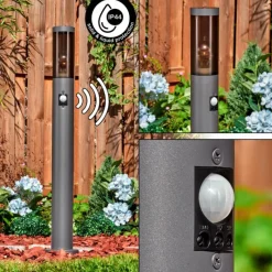 hofstein Sessa Eclairage de chemin Anthracite, 1 lumière, Détecteur de mouvement