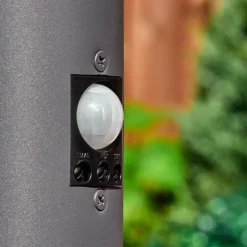 hofstein Sessa Eclairage de chemin Anthracite, 1 lumière, Détecteur de mouvement