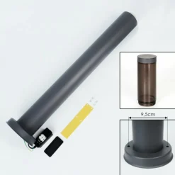 hofstein Sessa Eclairage de chemin Anthracite, 1 lumière