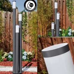 hofstein Sessa Eclairage de chemin Anthracite, 3 lumières