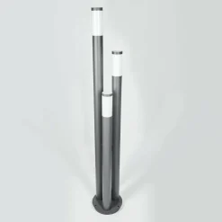 hofstein Sessa Eclairage de chemin Anthracite, 3 lumières