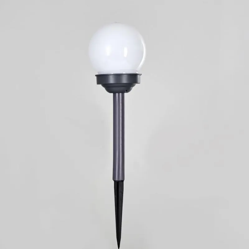 hofstein Set de 12 lampes de jardin Hakon LED Gris, 1 lumière