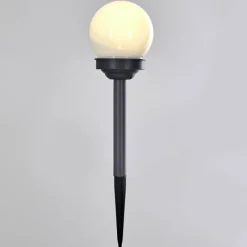 hofstein Set de 12 lampes de jardin Hakon LED Gris, 1 lumière