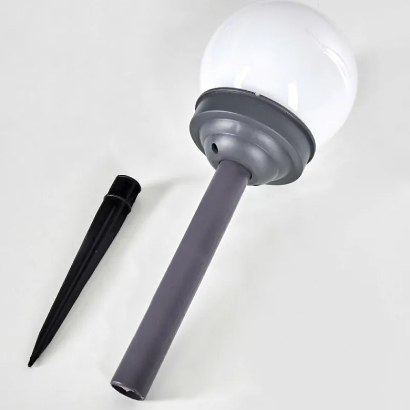 hofstein Set de 12 lampes de jardin Hakon LED Gris, 1 lumière