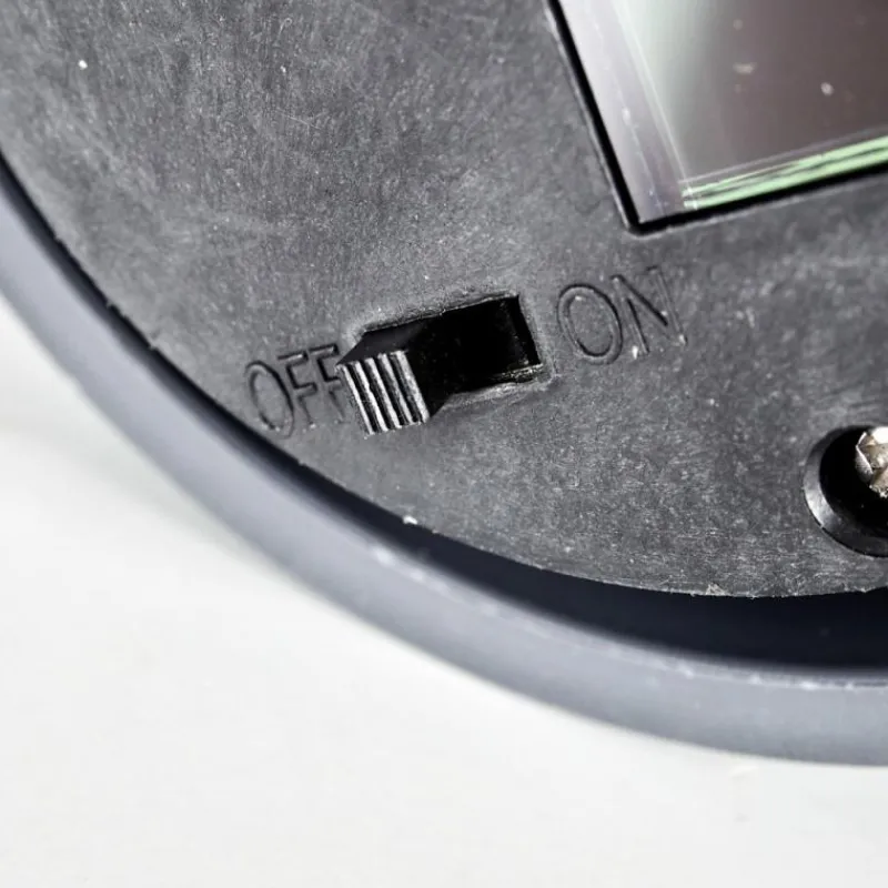 hofstein Set de 12 lampes de jardin Hakon LED Gris, 1 lumière