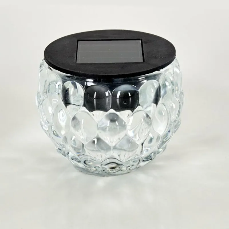 hofstein Set de 24 lampes solaires Benson LED Noir, 1 lumière