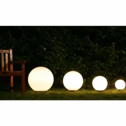hofstein Set de boules lumineuses 20, 30, 40 et 50 cm Blanc, 4 lumières