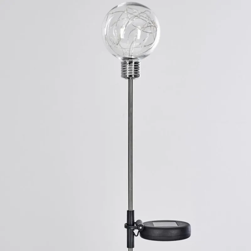 Lampes À Boules-hofstein Set de lampes solaires Hilda LED Chrome, 20 lumières