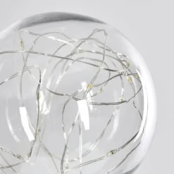 Lampes À Boules-hofstein Set de lampes solaires Hilda LED Chrome, 20 lumières