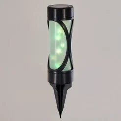 hofstein Set de lampes solaires Lakeland LED Noir, 1 lumière