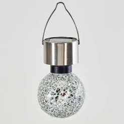 hofstein Set de lampes solaires Ledoux Acier inoxydable, 1 lumière