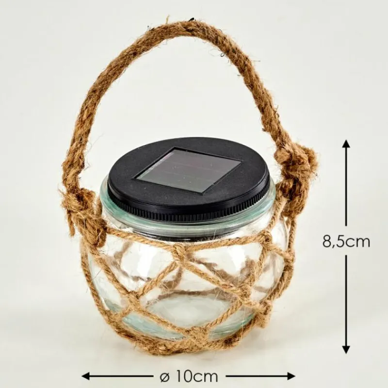 hofstein Set de lampes solaires Maastricht LED Noir, 1 lumière