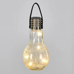 hofstein Set de lampes solaires Tian LED Argenté, 1 lumière