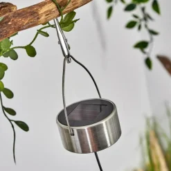 Lampes Vintages & Rétros-hofstein Set de Suspension Tiltil LED Acier inoxydable, 1 lumière