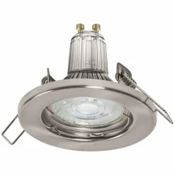 Luminaires Ledvance Set Spot encastrable au plafond LED Nickel mat, 5 lumières* Luminaires Encastrés