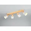 Luminaires Trio Shanti Spot de plafond Gris, 4 lumières* Spots Et Projecteurs