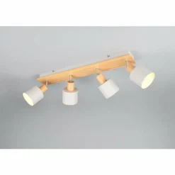 Luminaires Trio Shanti Spot de plafond Gris, 4 lumières* Spots Et Projecteurs