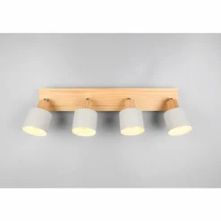 Luminaires Trio Shanti Spot de plafond Gris, 4 lumières* Spots Et Projecteurs