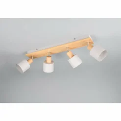 Luminaires Trio Shanti Spot de plafond Gris, 4 lumières* Spots Et Projecteurs