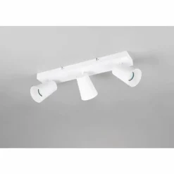 Lampes Dorées-Luminaires Trio Sharp Spot de plafond Blanc, 3 lumières